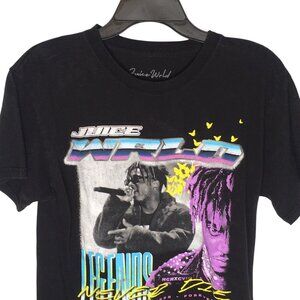 Juice World Legends Never Die Graphic Tee Medium Rap Hip Hop Cotton 999 Club